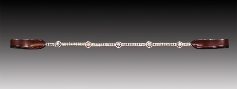 Henri De Rivel Lg Stone Diamond Browband