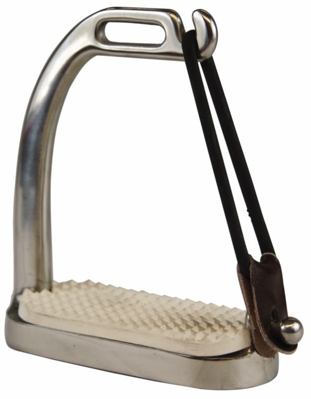 TuffRider Stainless Steel Peacock Stirrups