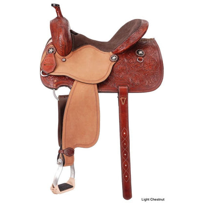 Royal King Bridge City Barrel Saddle