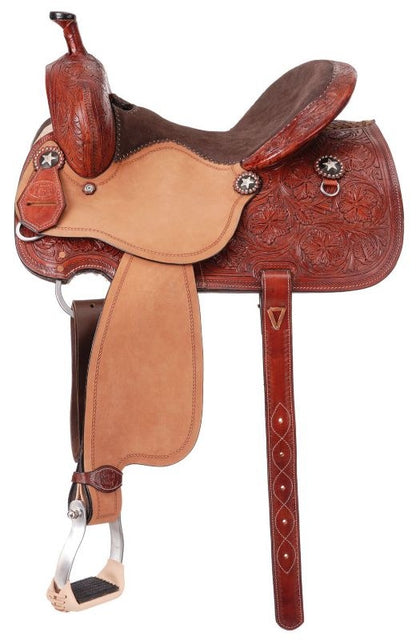 Royal King Bridge City Barrel Saddle