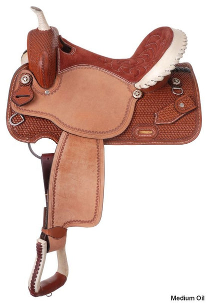 Silver Royal Cimarron Barrel Saddle