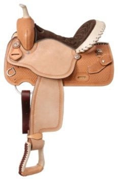 Silver Royal Cimarron Barrel Saddle
