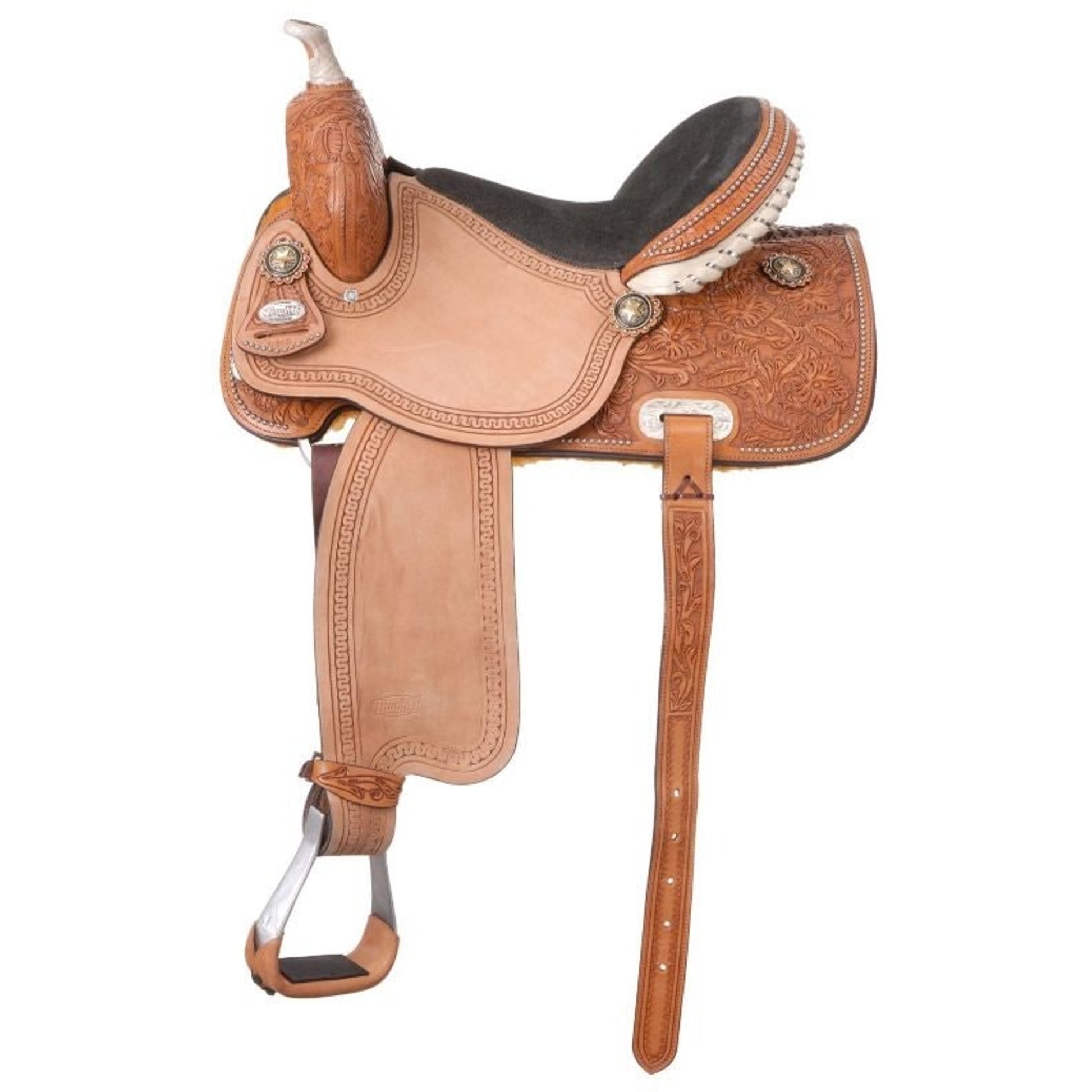 Silver Royal Randall Barrel Saddle