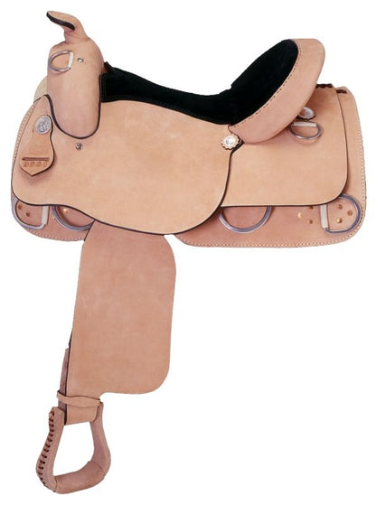 Silver Royal Roughout Training Saddle