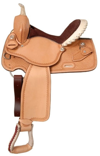 Silver Royal Stetson Barrel Saddle