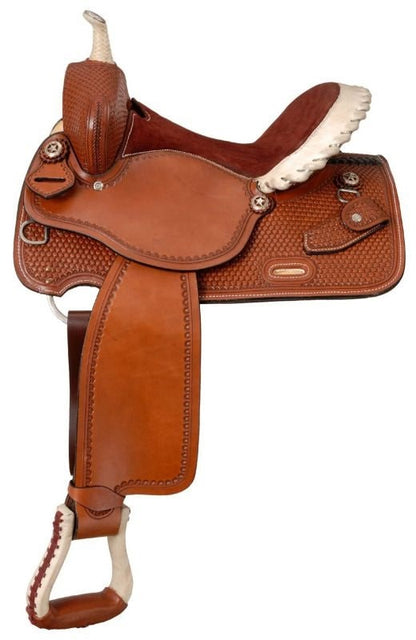 Silver Royal Stetson Barrel Saddle