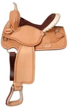 Silver Royal Stetson Barrel Saddle