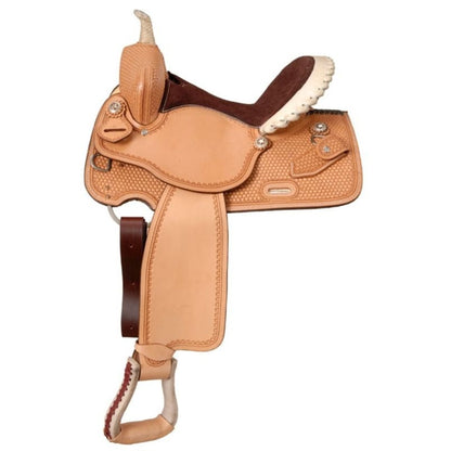 Silver Royal Stetson Barrel Saddle