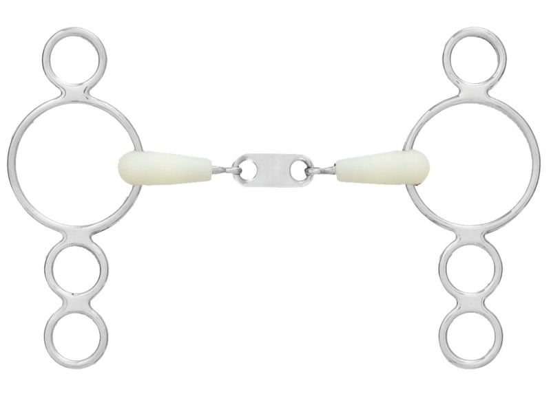 Happy Mouth 3 Ring French Mouth Gag Bit