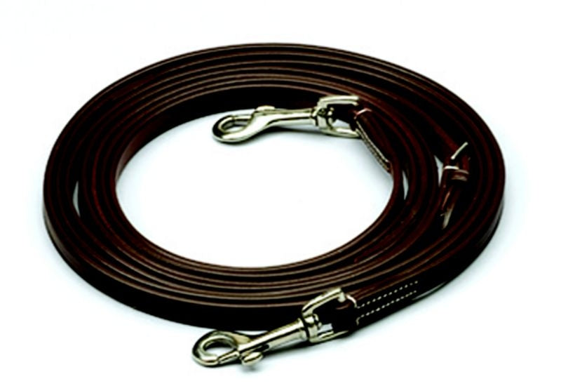 Ovation English Leather Breastplate Draw Reins