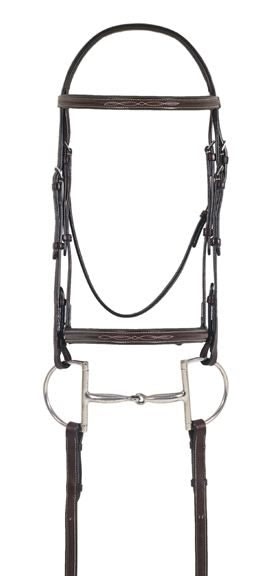 Ovation Fancy Stitch Wide Noseband Bridle