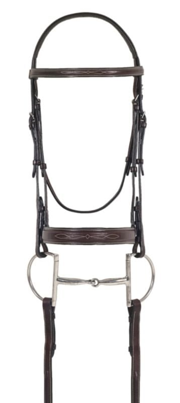 Ovation Fancy Stitch Raised Padded Bridle