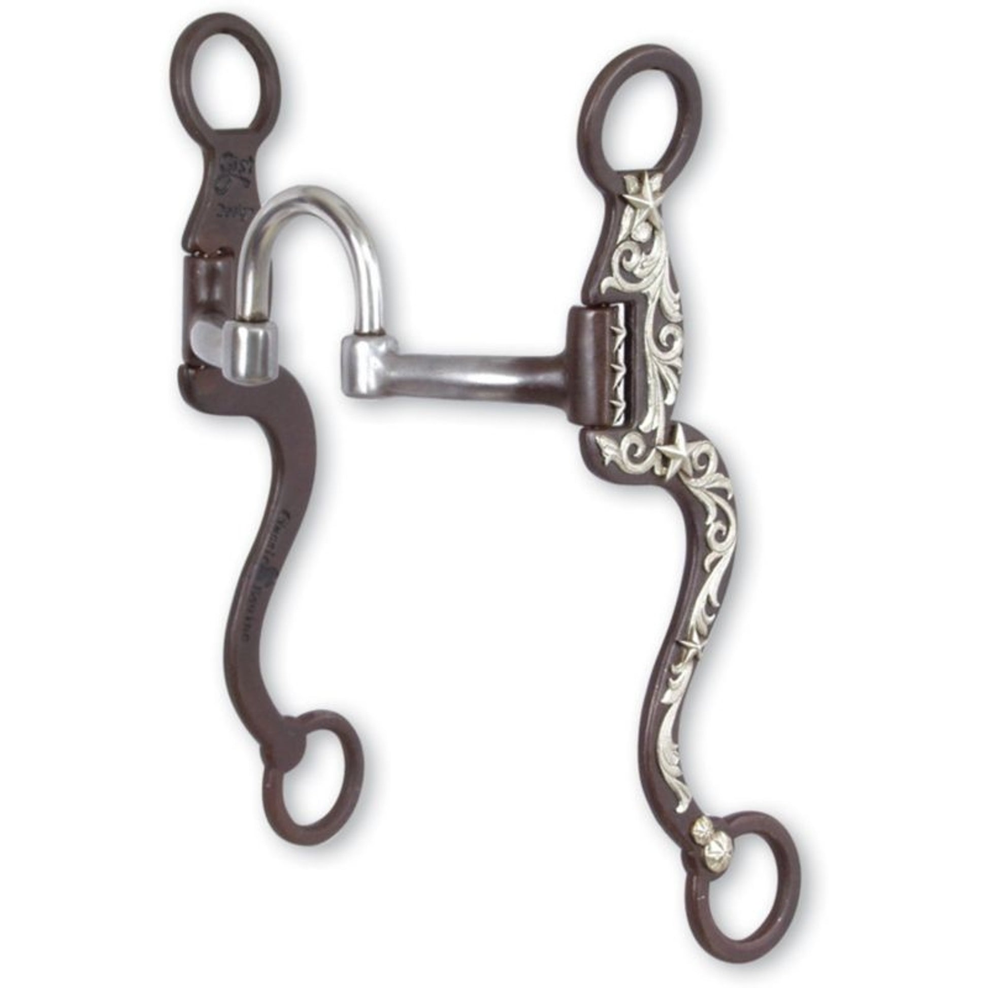 Classic Equine Correction Star Calvary Cheek Bit
