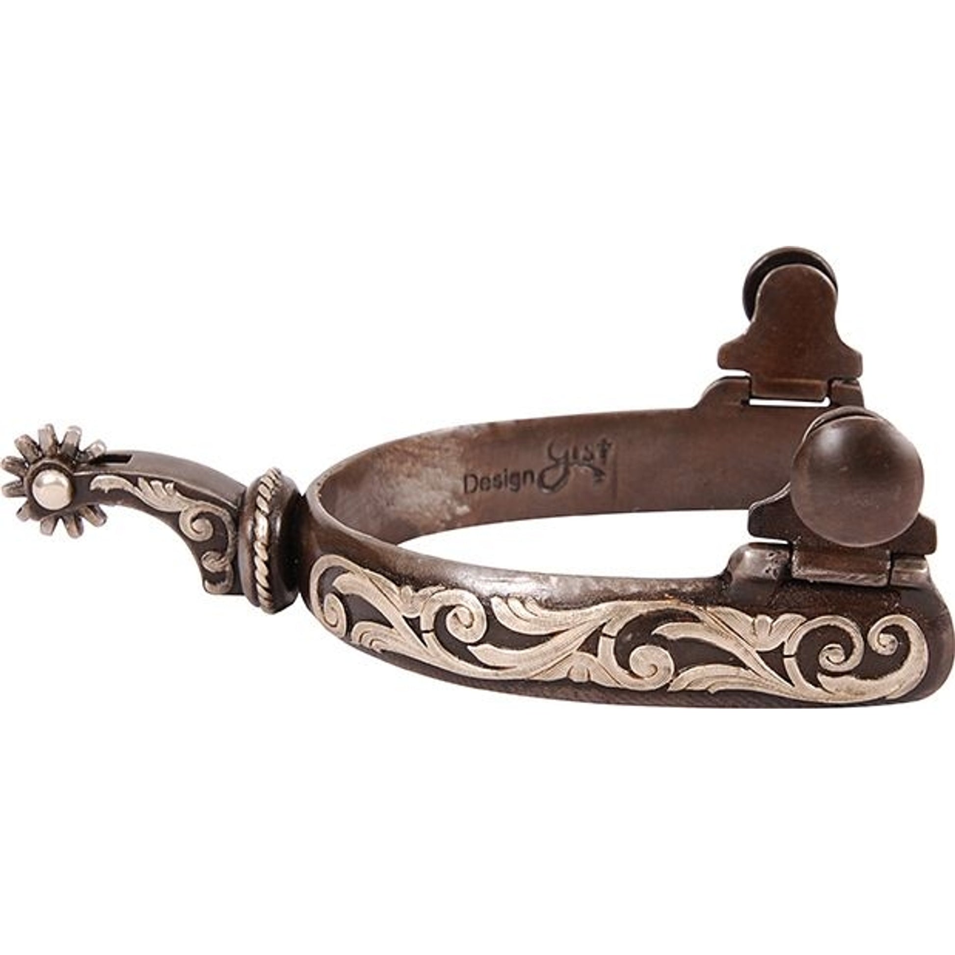 Classic Equine Scroll 12pt Spurs