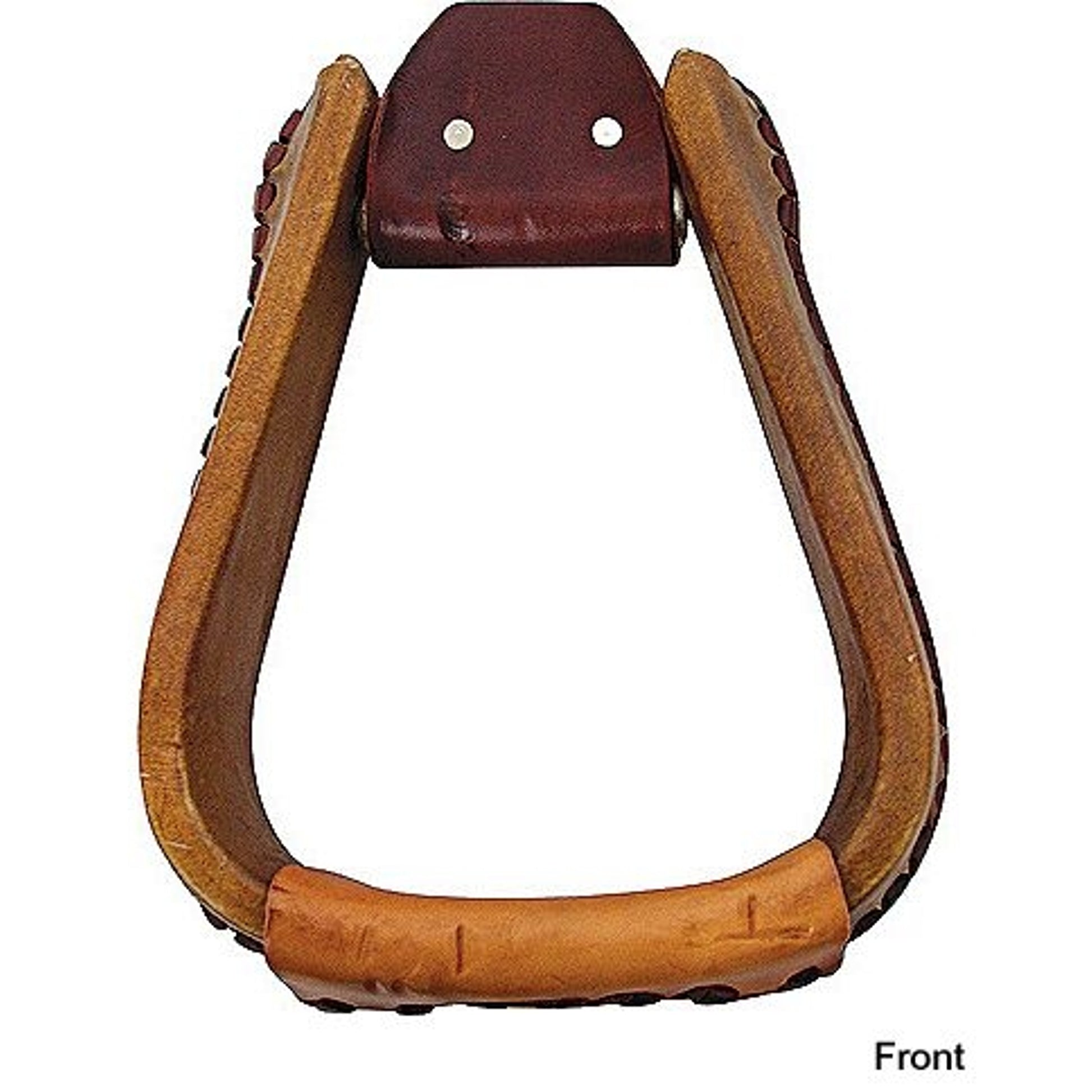 Martin Rawhide Metal Extra Wide Roper Strirrups