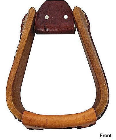 Martin Rawhide Metal Extra Wide Roper Strirrups