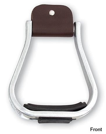 Martin Aluminum Engraved Rubber Tread Stirrups