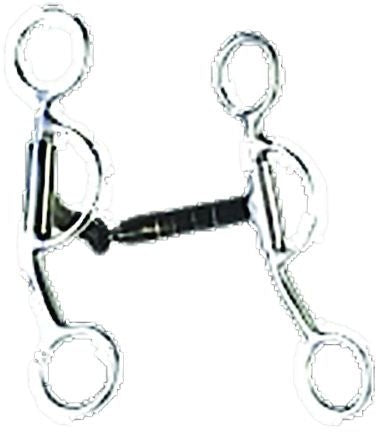Westen SS Snaffle Short Double Rein Bit