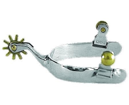 Western SS Offset 10pt Mens Cutting Spurs