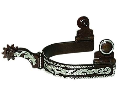 Western AT Sonoma 10pt Mens Roping Spurs