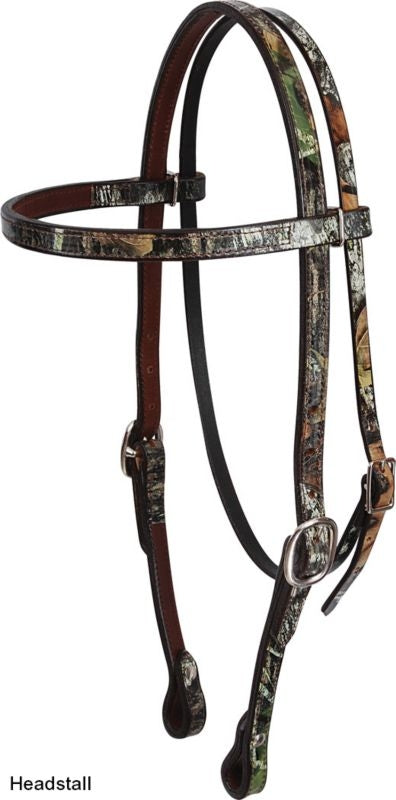 Cashel Camo Headstall with Reins