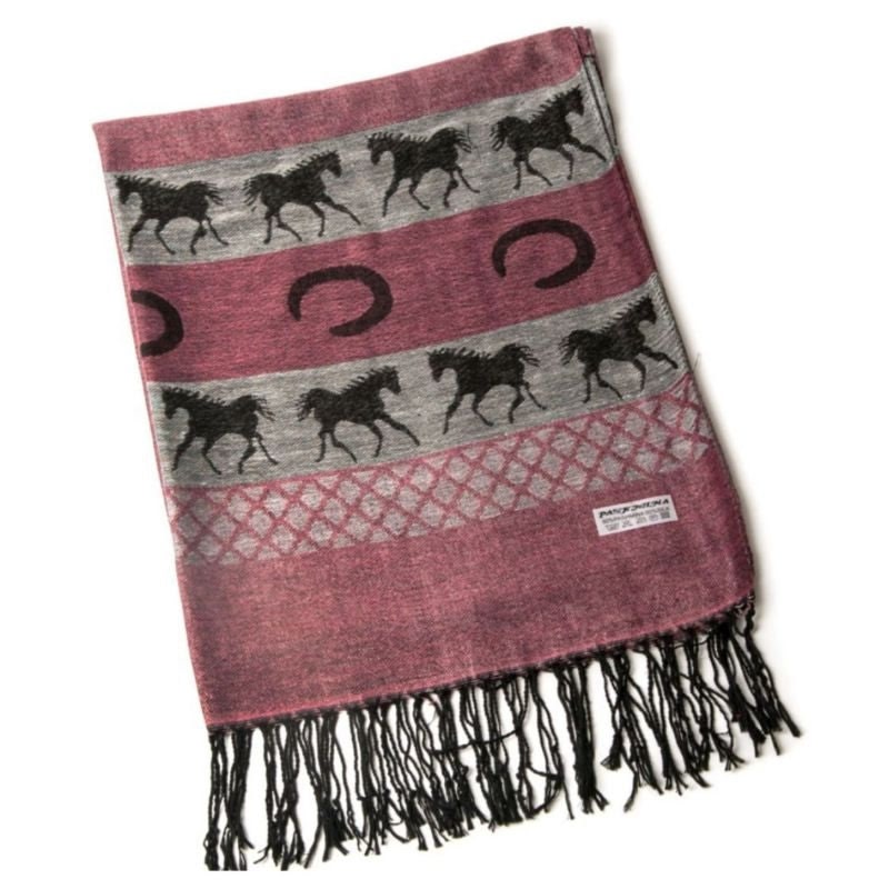 Equestrian Pashmina Scarf