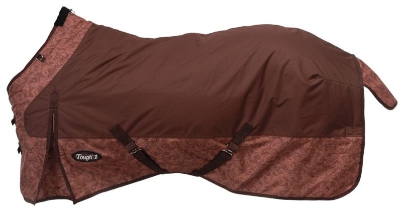 Tough1 600D Tooled Leather Turnout Blanket