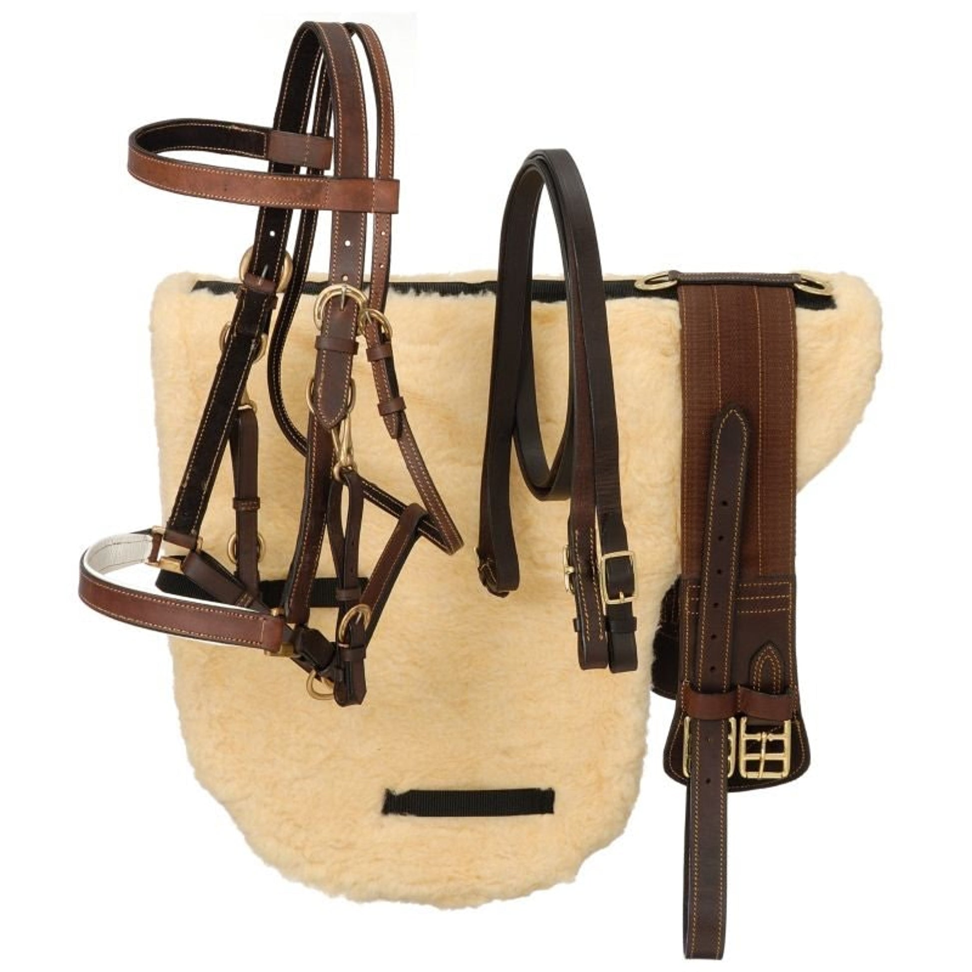 Stockman Bush Rider Saddle Package w.out Horn