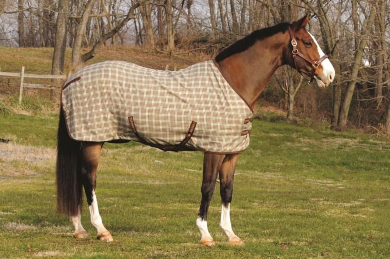 TuffRider Plaid Stable Sheet