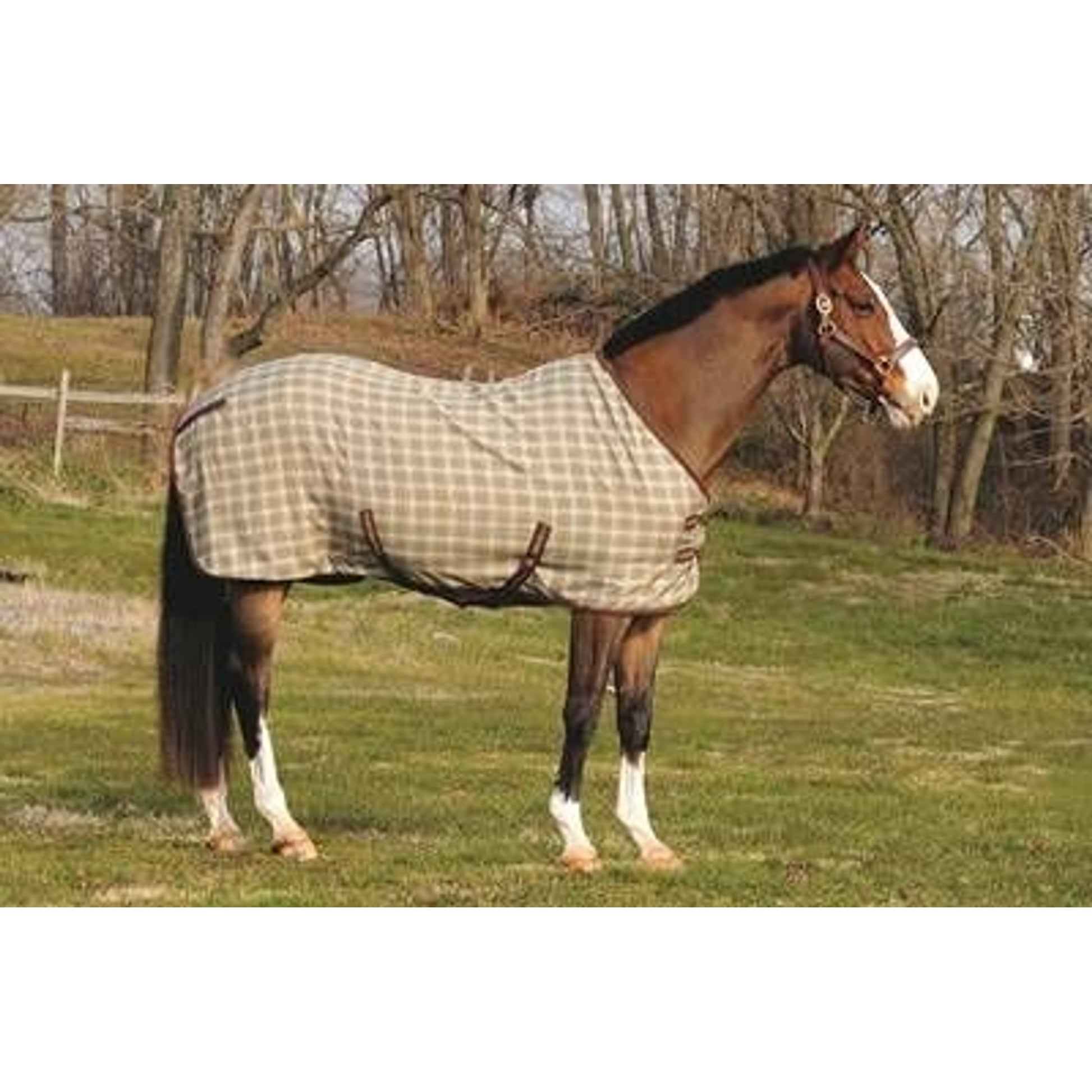TuffRider Plaid Stable Sheet