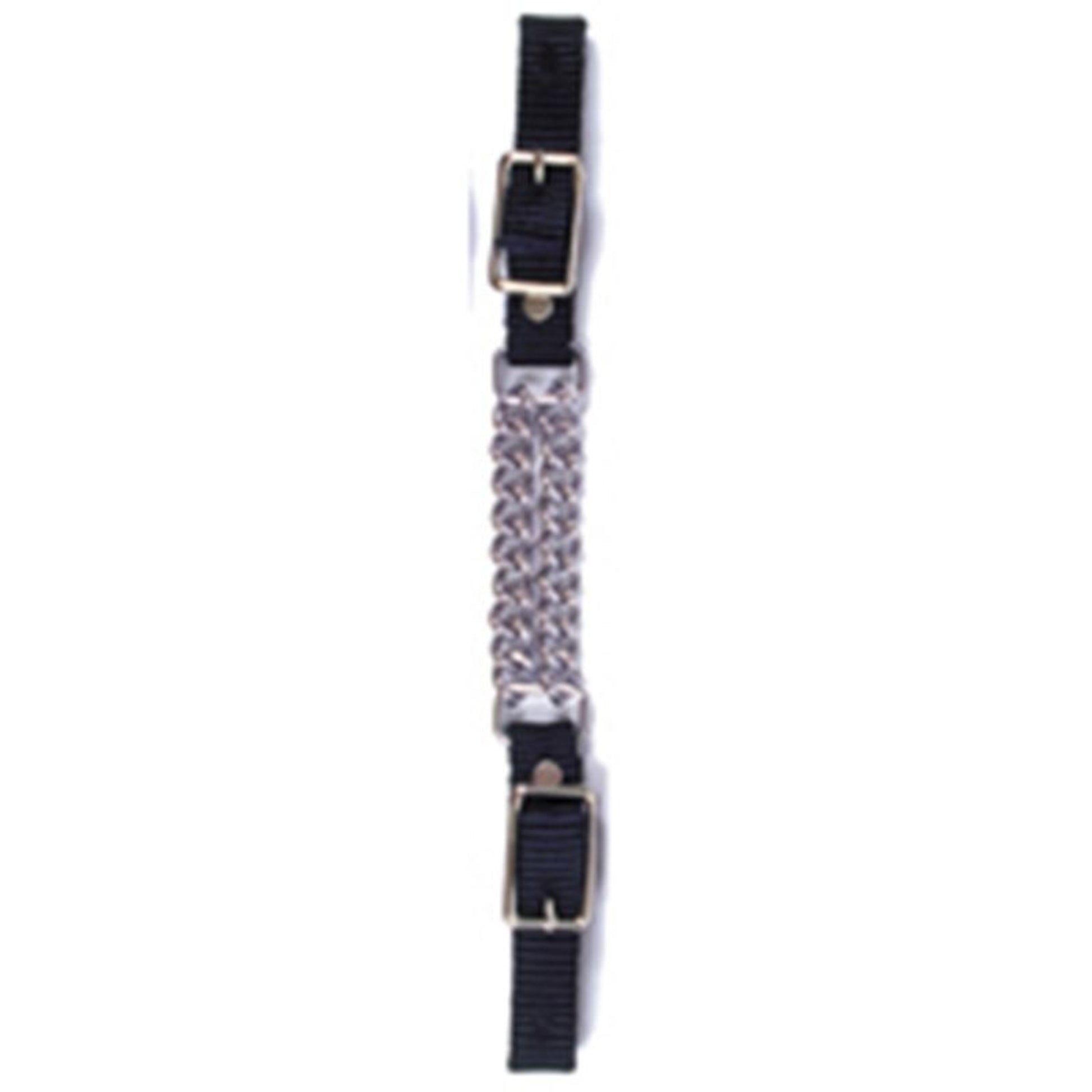 Fabtron Premium Nylon Double Chain Curb Strap Grn