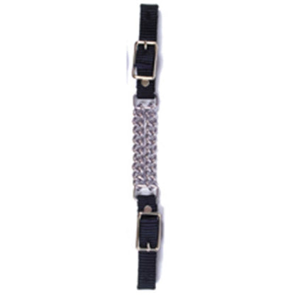 Fabtron Premium Nylon Double Chain Curb Strap Grn