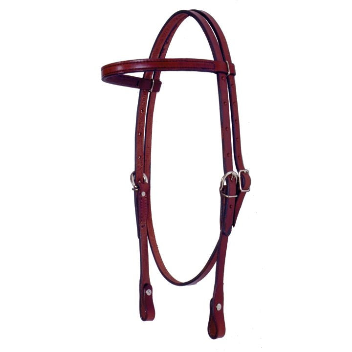 Fabtron Leather Browband Headstall