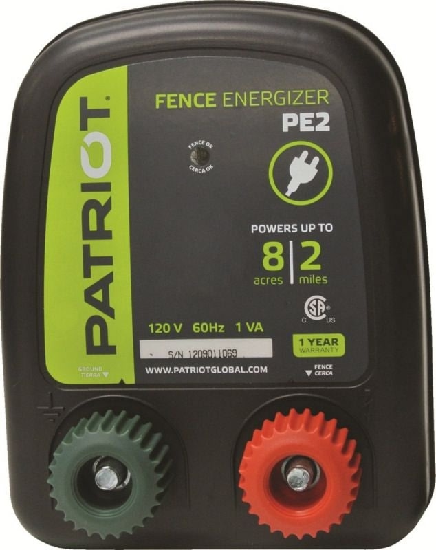 Patriot PE2 Fence Energizer 0.10 Joule