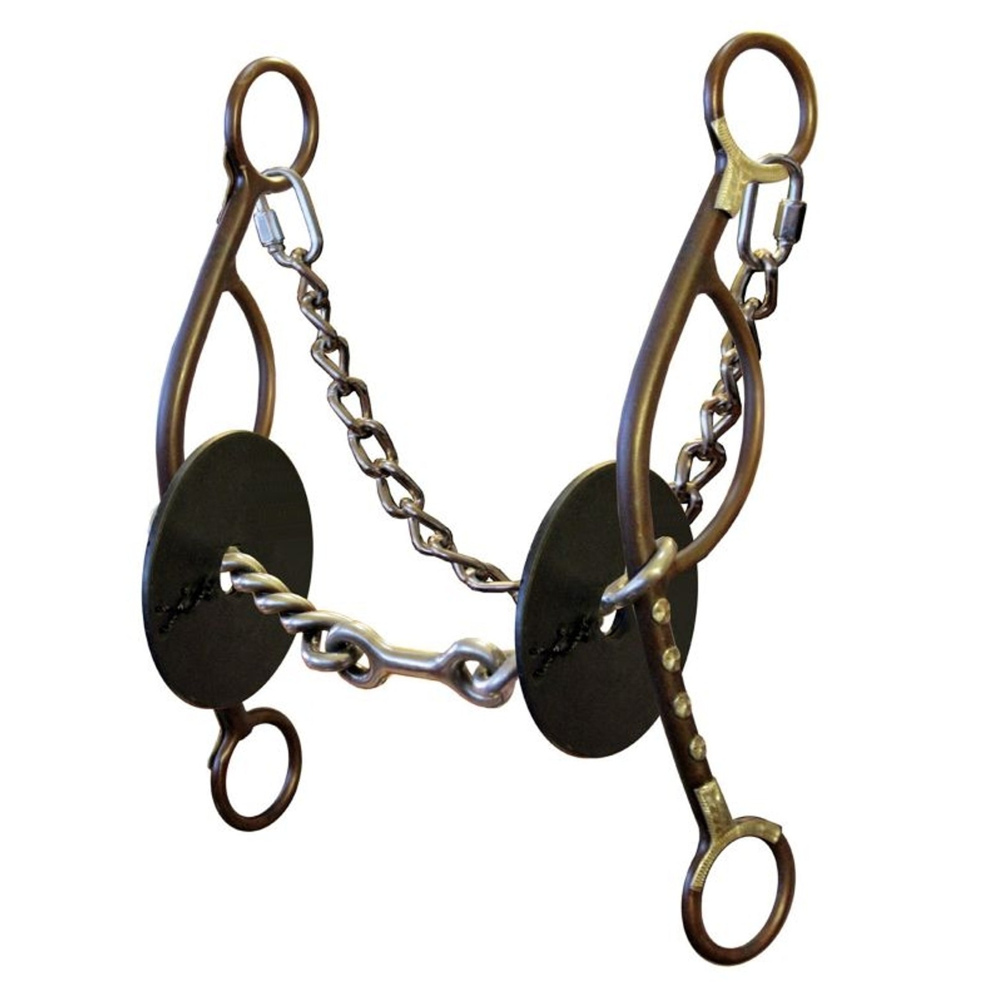 Reinsman Martha Josey Dog Bone Gag Long Shank Bit