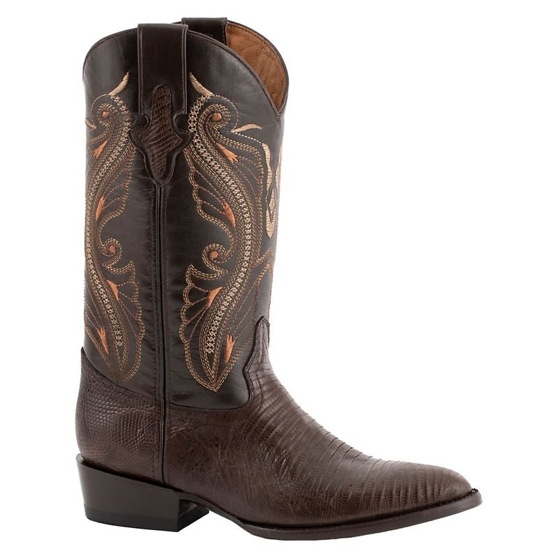 Ferrini Mens Teju Lizard Rnd Toe Boots