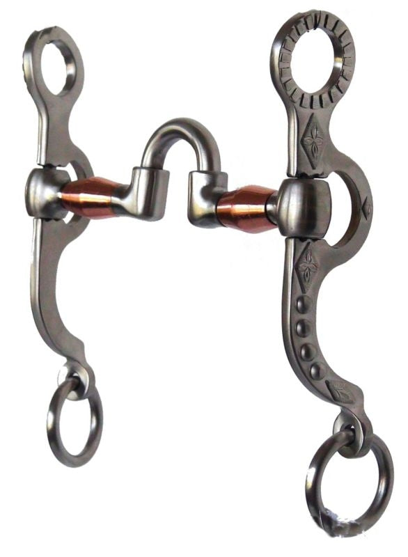 Western Spanish SS Copper Mouth Correctional Bit