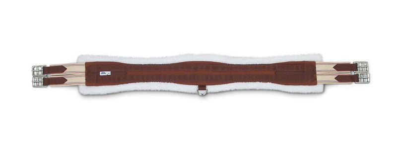 Passport Brown English Contoured Girth