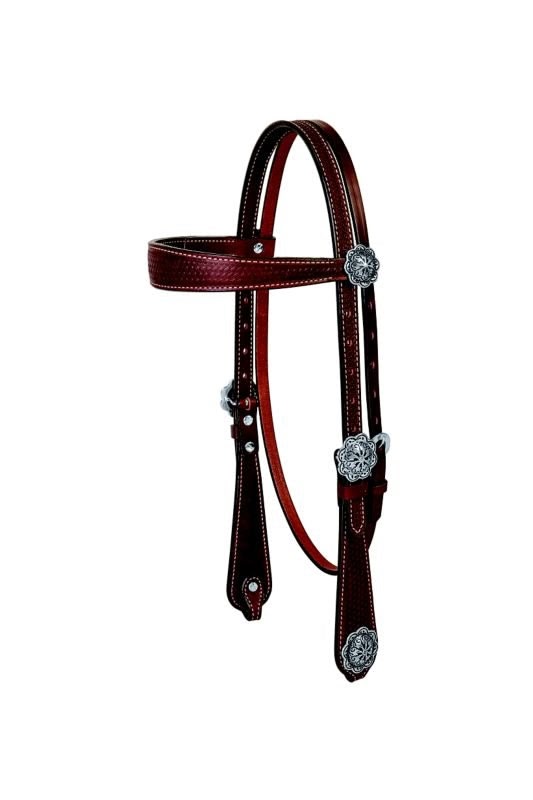Weaver Basin Cowboy Browband Headstall