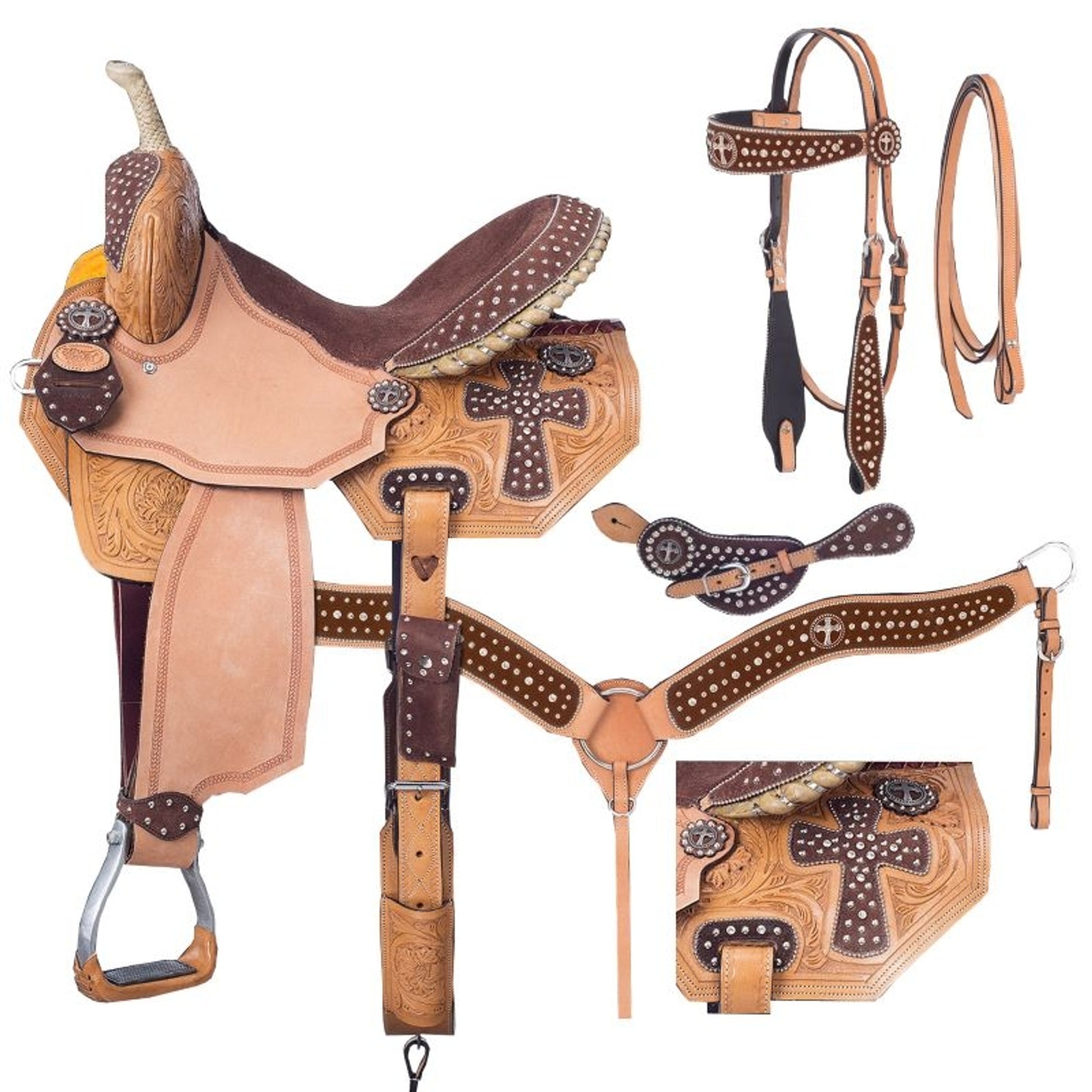 Silver Royal Midnight Run Saddle Package