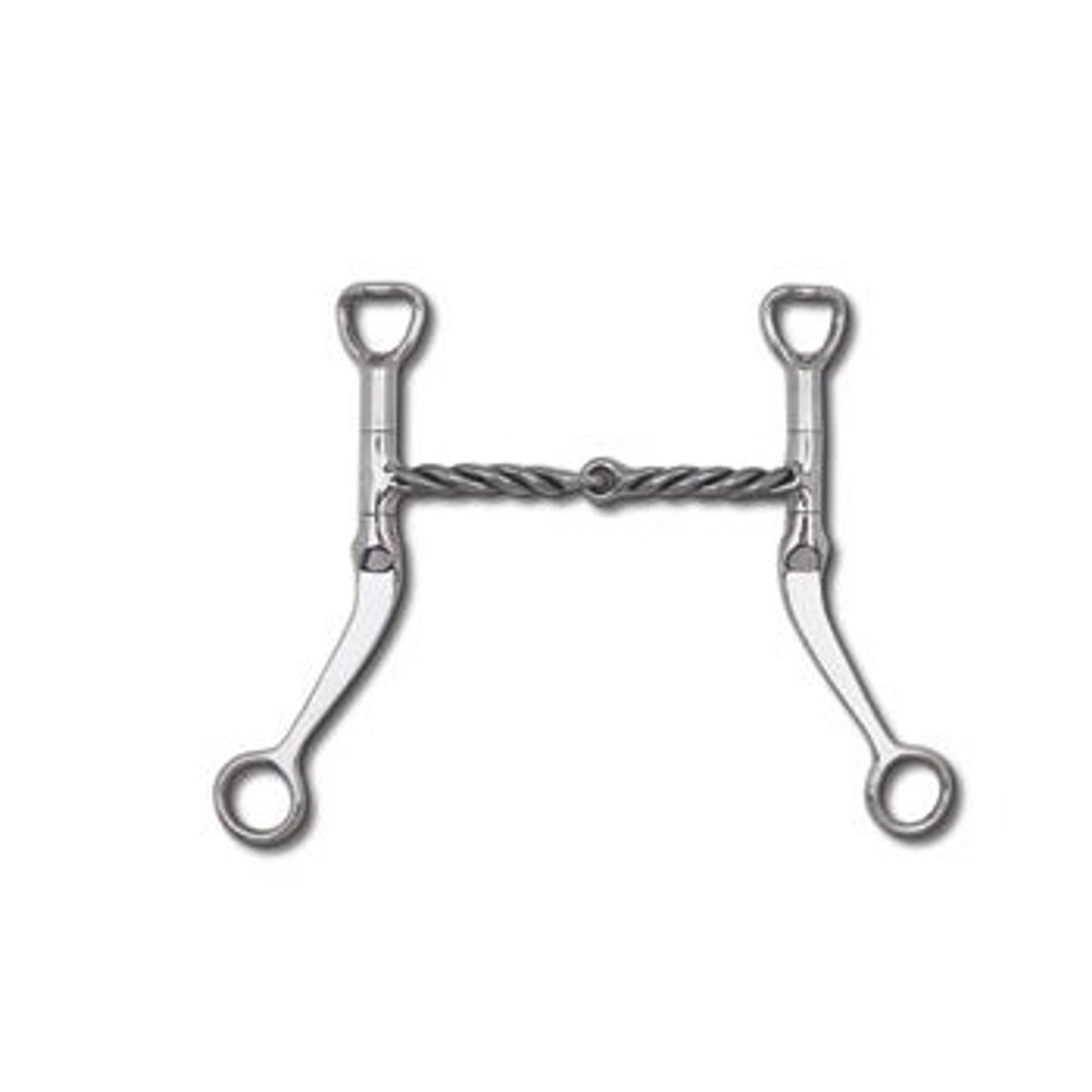 Myler SS 7 Flat Shank Sweet Iron Twisted Snaffle