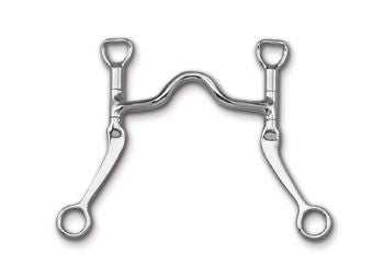 Myler SS 7 Flat Shank Sweet Iron Low Port Narrow