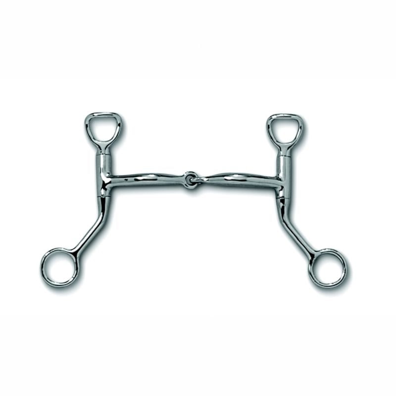 Myler SS 5 HBT Shank Sweet Iron Snaffle 3/8