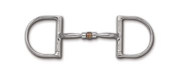 Myler SS 3 3/4 Dee Comfort Snaffle Copper Roller