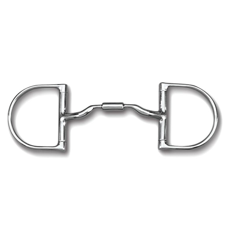 Myler Eggbutt with Hooks with Stainless Steel Comfort Snaffle Wide Barrel - A Better Bit Myler Eggbutt with Hooks with Stainless Steel Comfort Snaffle Wide Barrel - A Better Bit