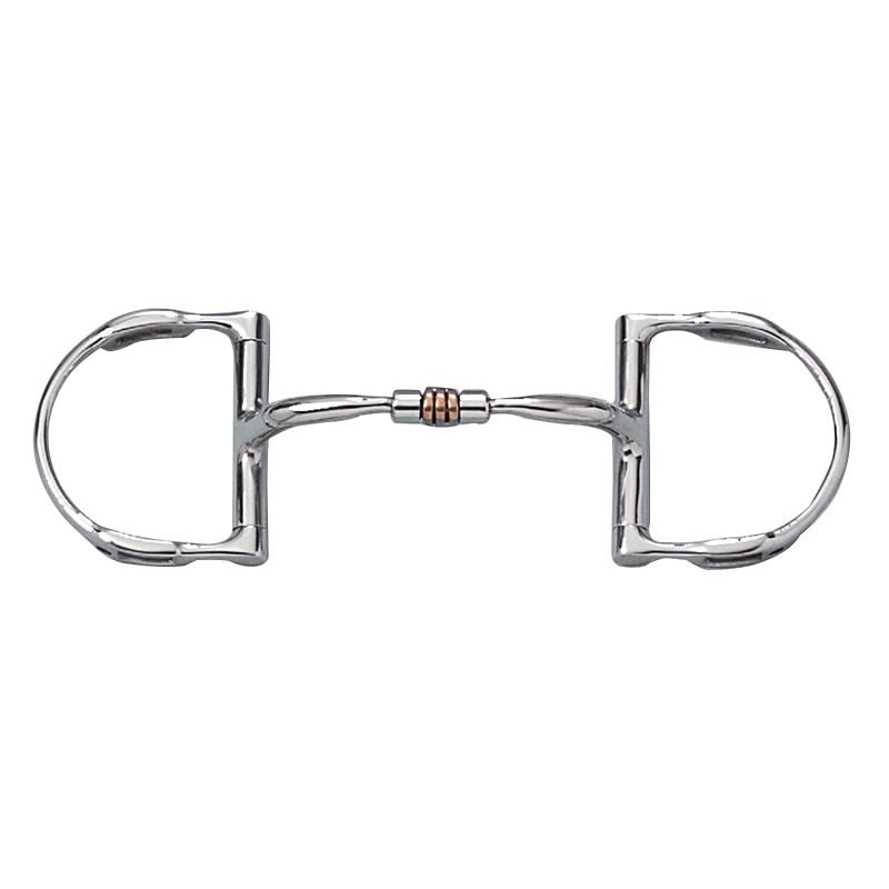 Myler SS with Hook Comfort Snaffle Copper Roller