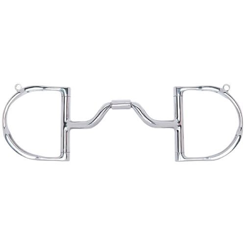 Myler SS 3 3/4 Dee with Hooks Ported Barrel