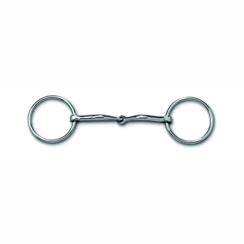 Myler SS Loose Ring with Sweet Iron Snaffle