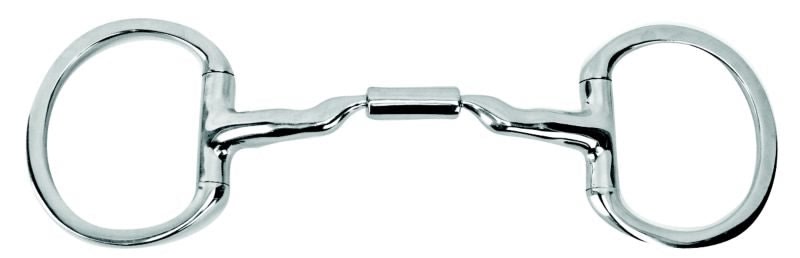 Myler 3 1/2 Eggbutt NoHook LowPort Snaffle