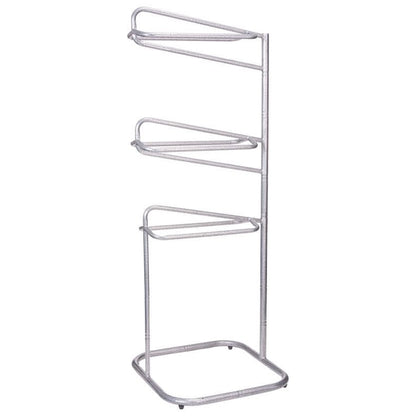 3 Tier Saddle Rack Hammered Finish